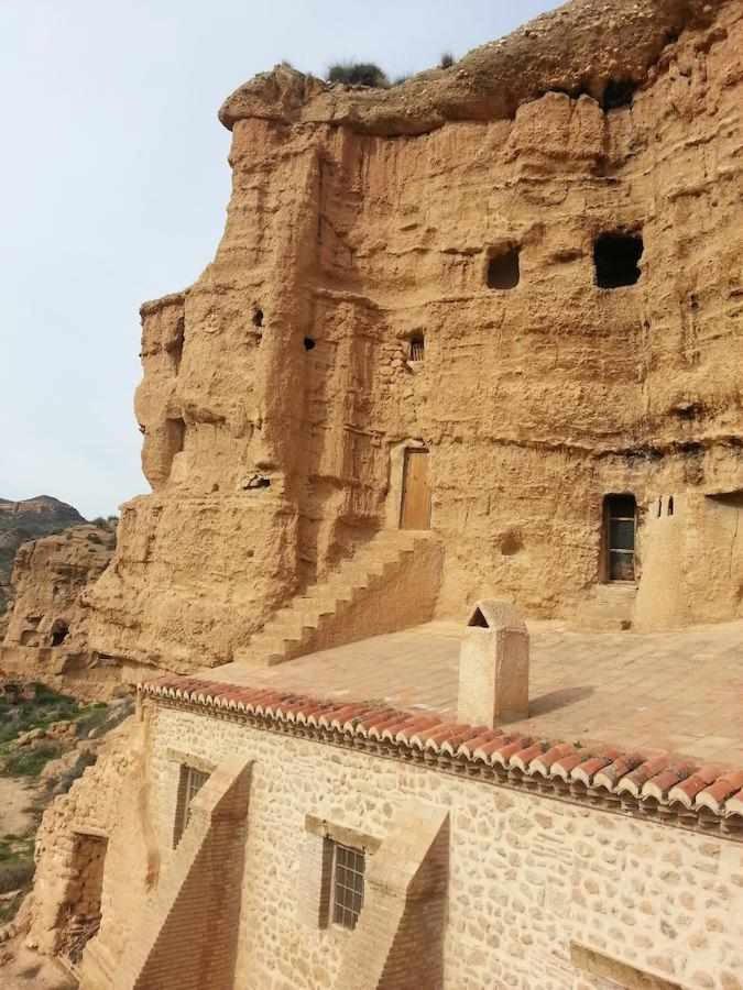 Hábitat Troglodita Almagruz Purullena Exterior foto