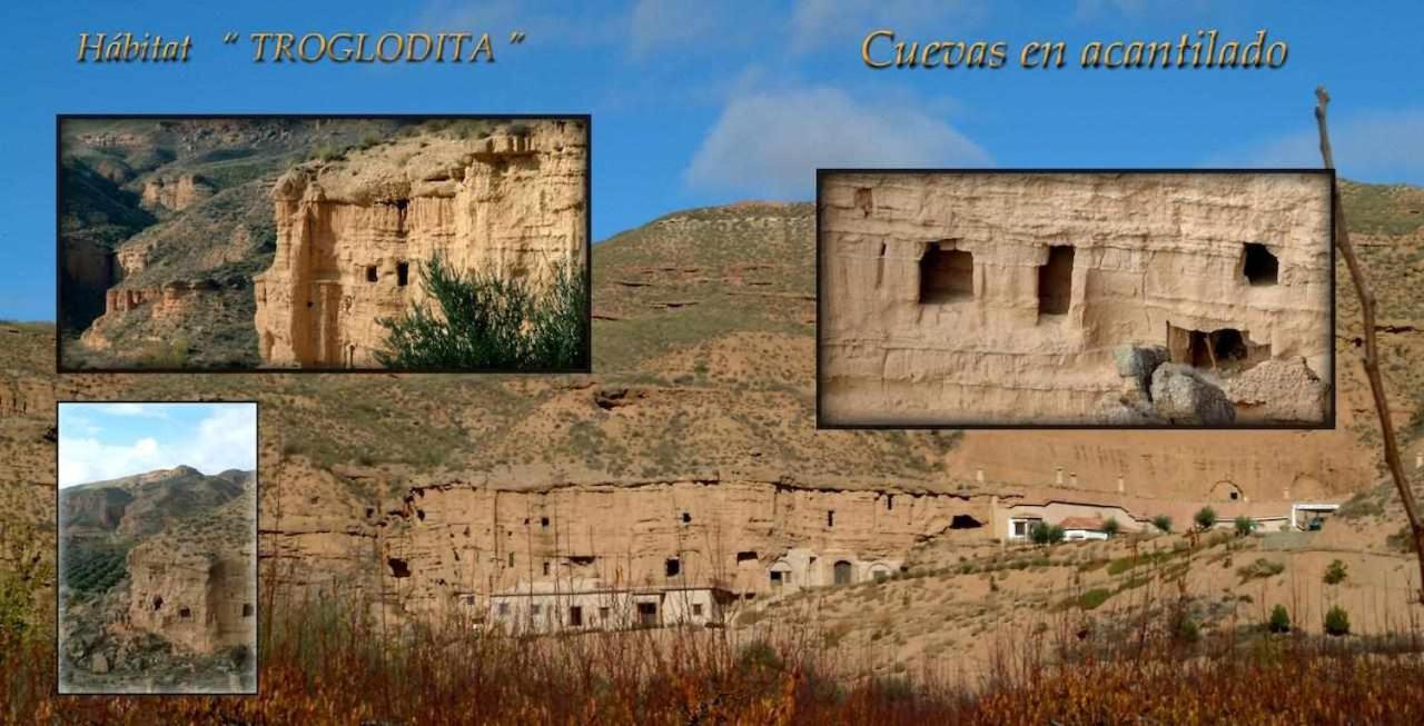 Hábitat Troglodita Almagruz Purullena Exterior foto