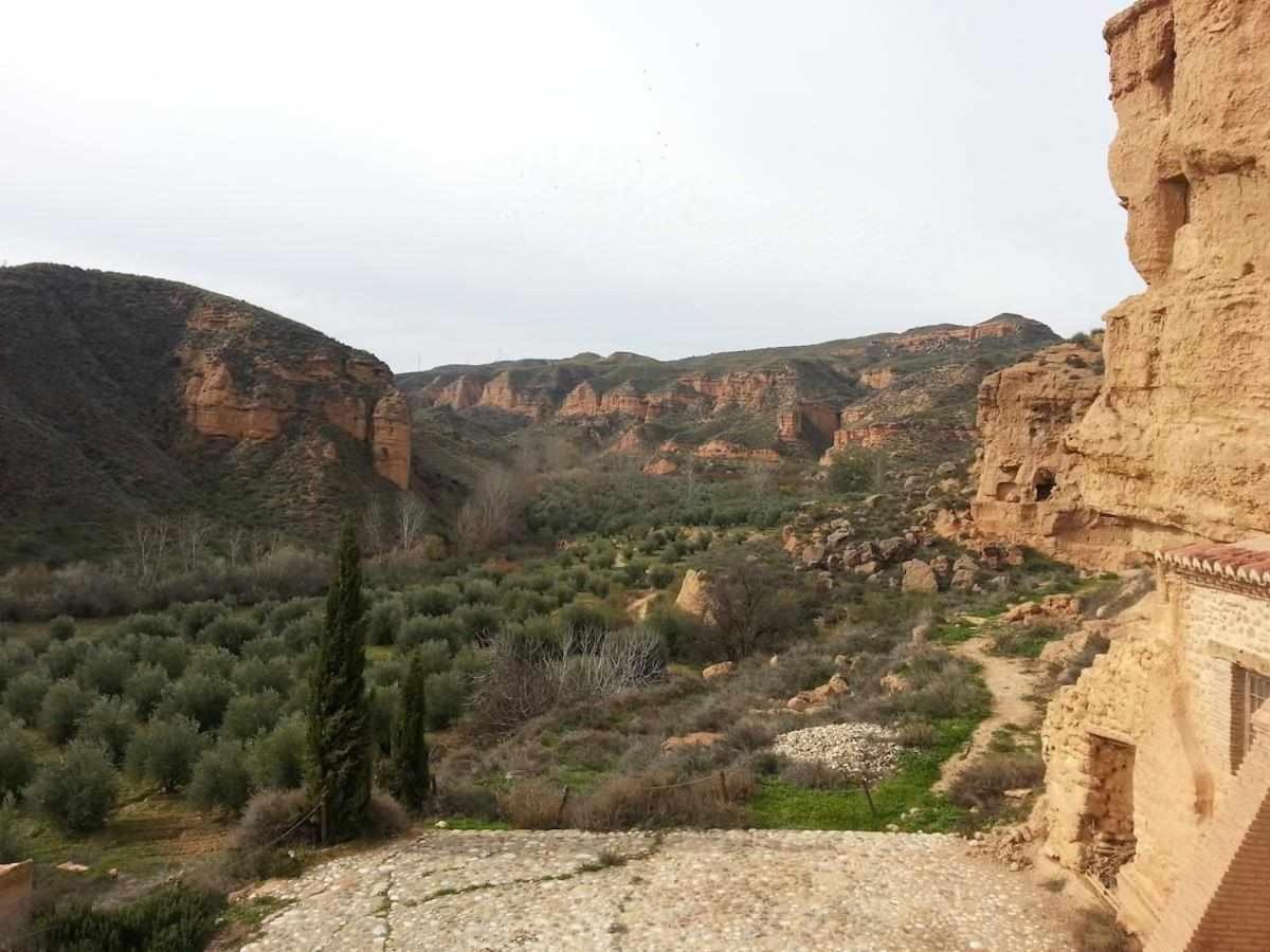 Hábitat Troglodita Almagruz Purullena Exterior foto